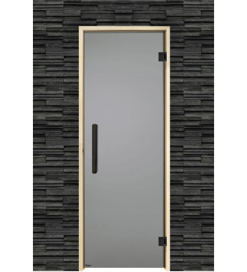 7x19, 69 x 189 - Drzwi do sauny fińskiej Robin Osika grafit