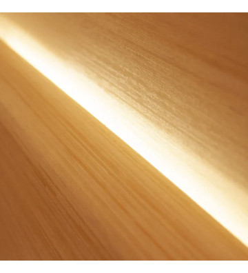 Zestaw oświetlenia oparcia ławki sauny 3M - Cariitti światłowód