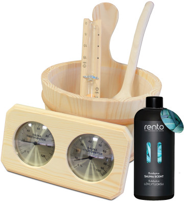 Zestaw akcesoriów do sauny...