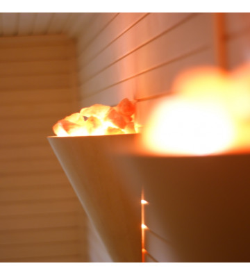 lampa solna do sauny rożek